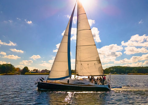 rejs jachtem na tydzień mazury