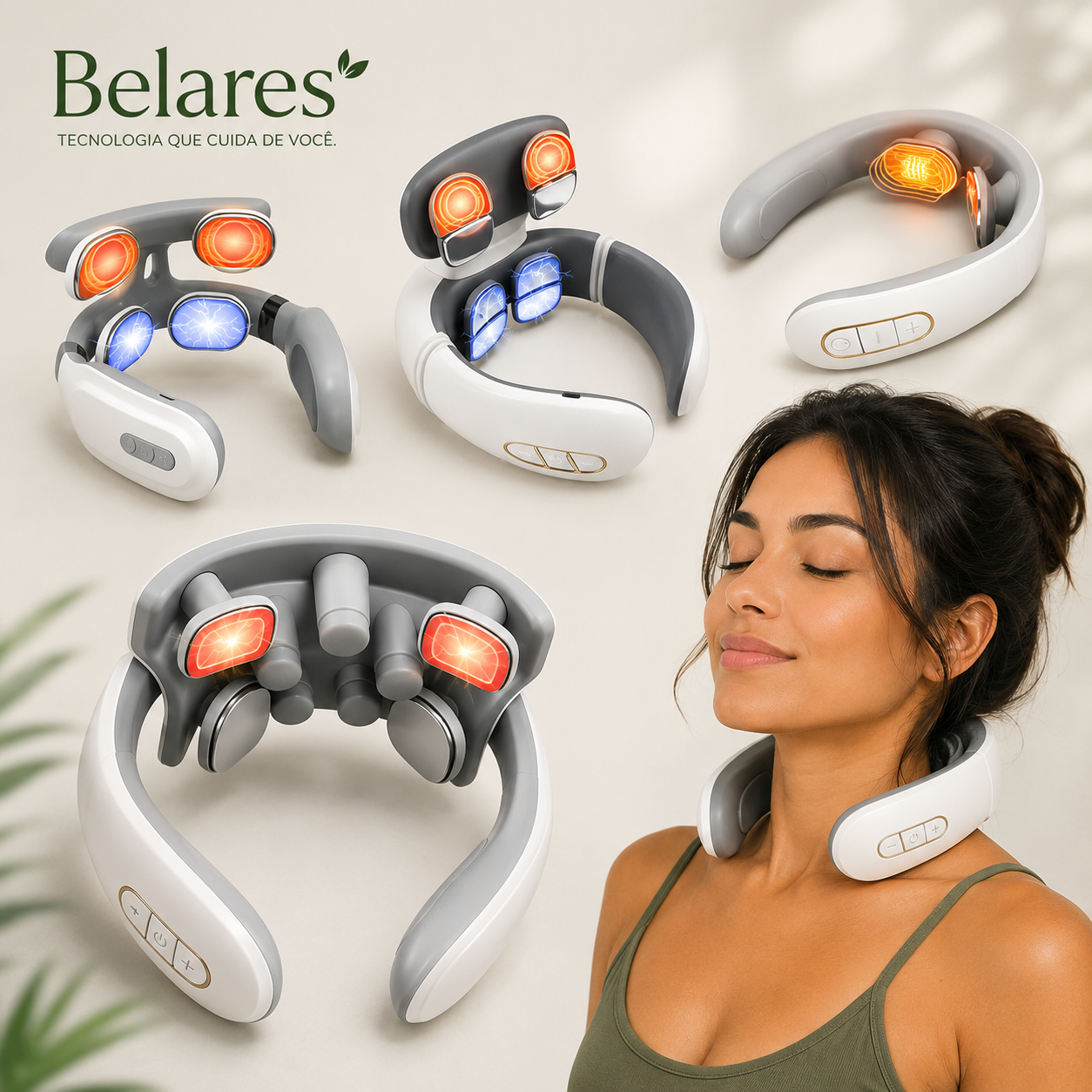 Massageador Inteligente Cervical Belares