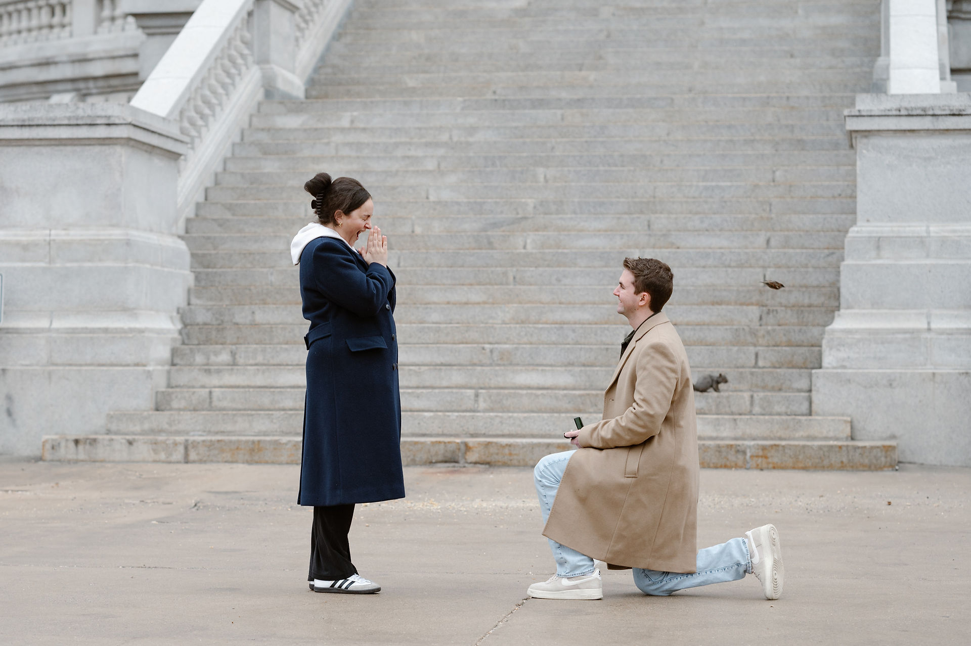 proposal at the capitol in madison