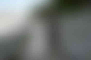 bride and groom on tumbled rocks trail devils lake