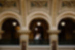 couple in wedding attire at the wisconsin state capitol brianna kraft photography