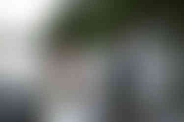 bride and groom on tumbled rocks trail devils lake