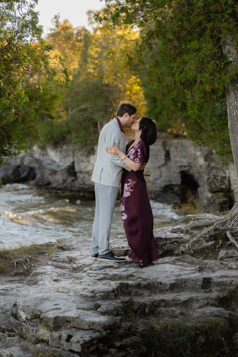 Cave Point County Park Elopement