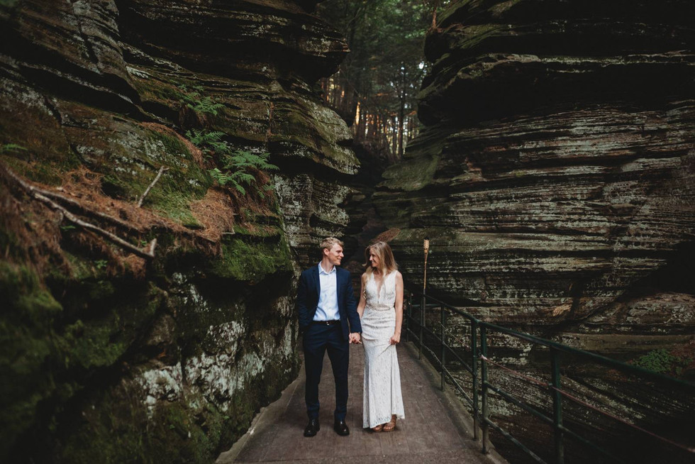 Cold Water Canyon Dells Boat Tours Wedding