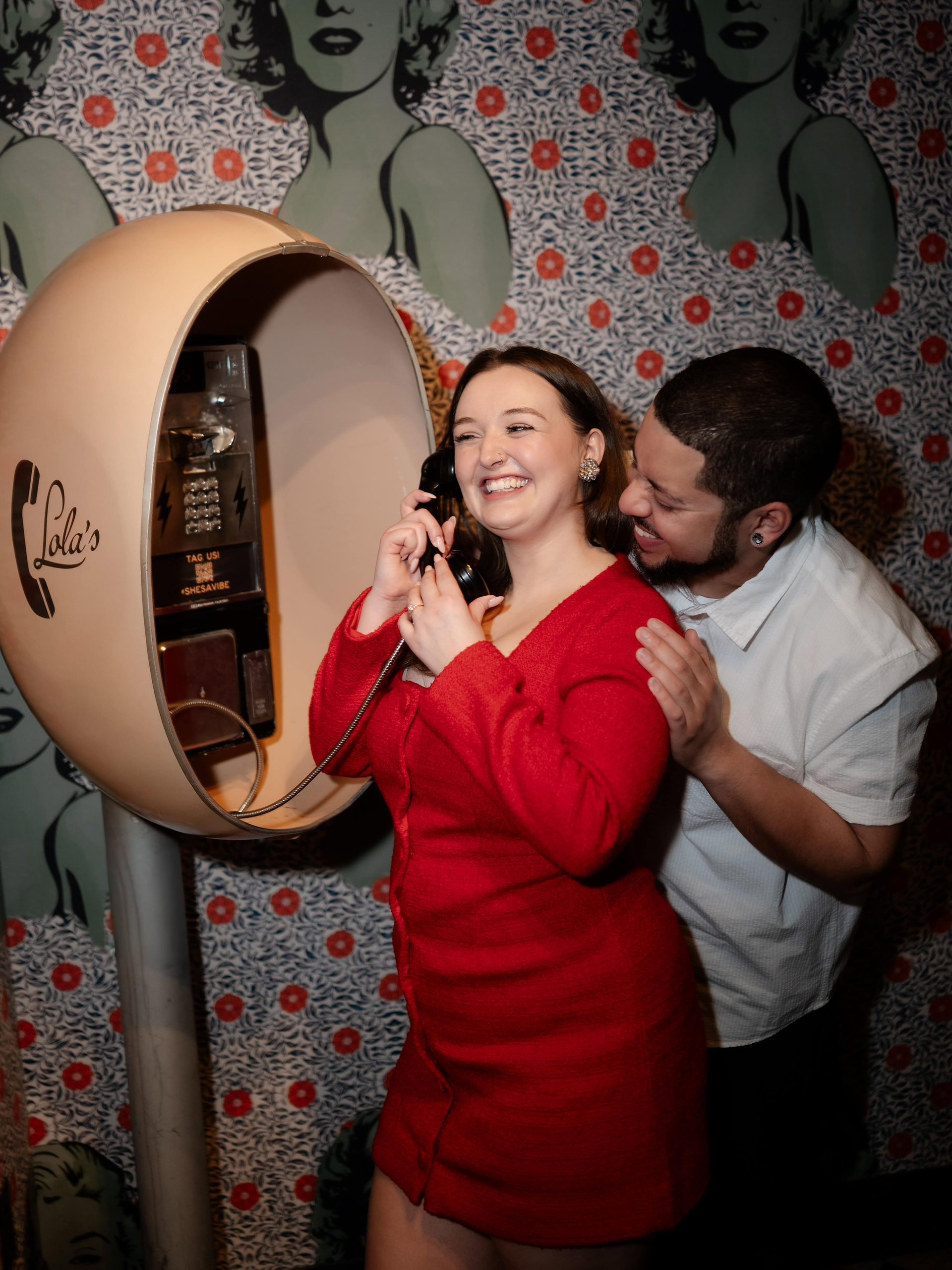 Engagement Photos at Lola's Hi/Lo Lounge