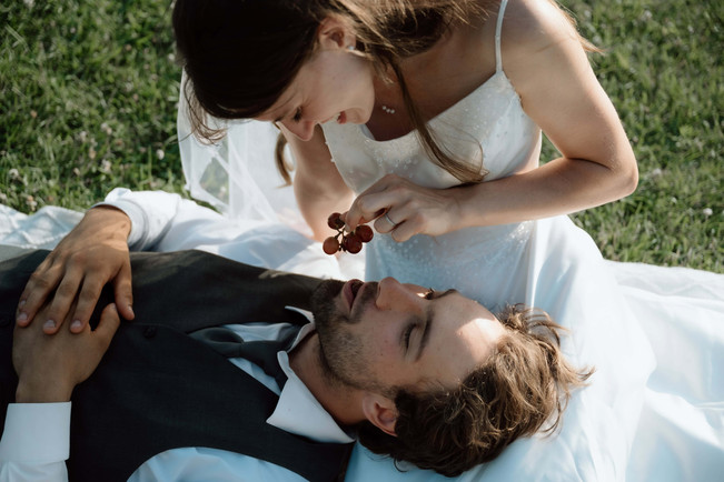 devils lake elopement picnic