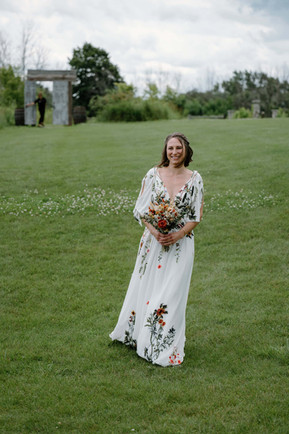 Castle vineyard wedding