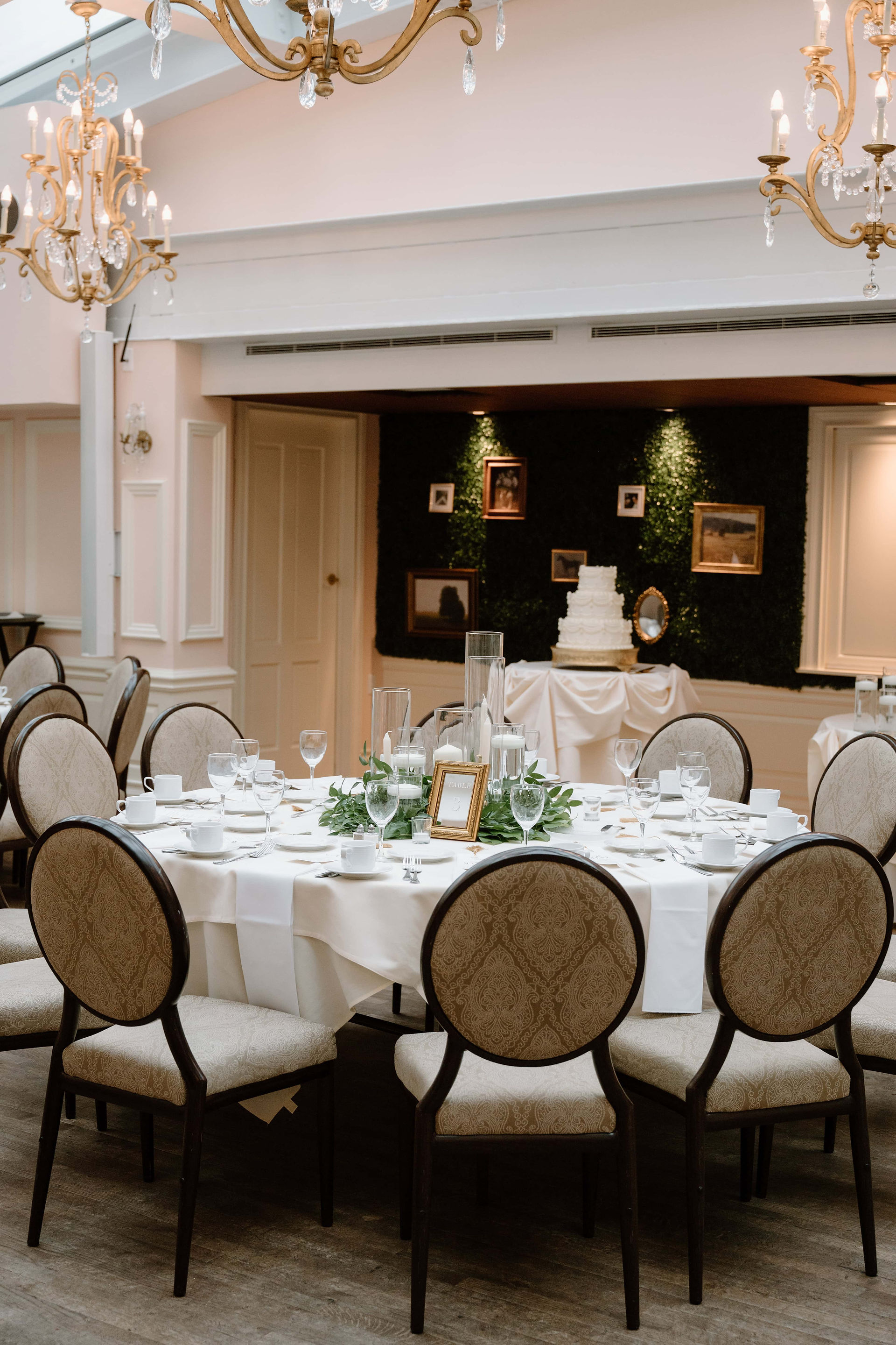 The Madison Club Wedding atrium