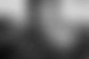 bride and groom on tumbled rocks trail devils lake