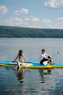 Devil's Lake Paddle Boarding Elopement