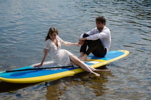 Devil's Lake Paddle Boarding Elopement