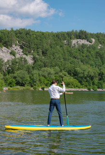 Devil's Lake Paddle Boarding Elopement