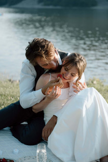 devils lake elopement picnic