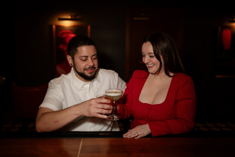 Engagement Photos at Lola's Hi/Lo Lounge