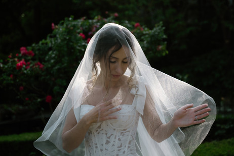 period garden park wedding