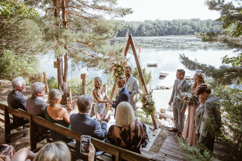 camp wandawega wedding