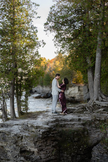 Cave Point County Park Elopement