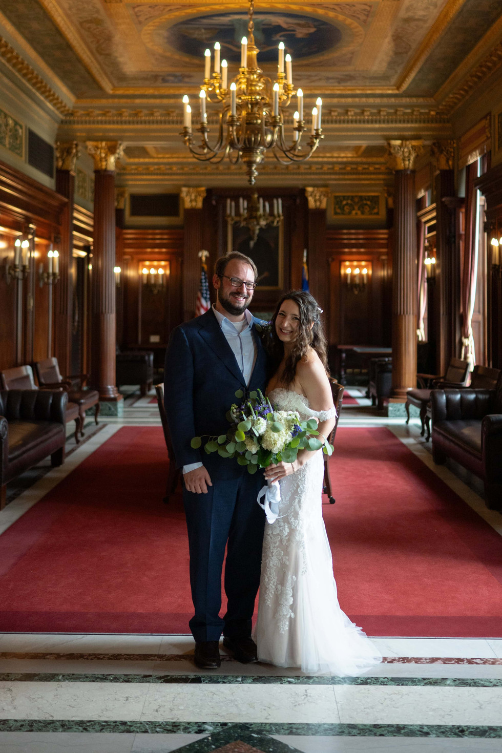 wisconsin capitol senate parlor wedding