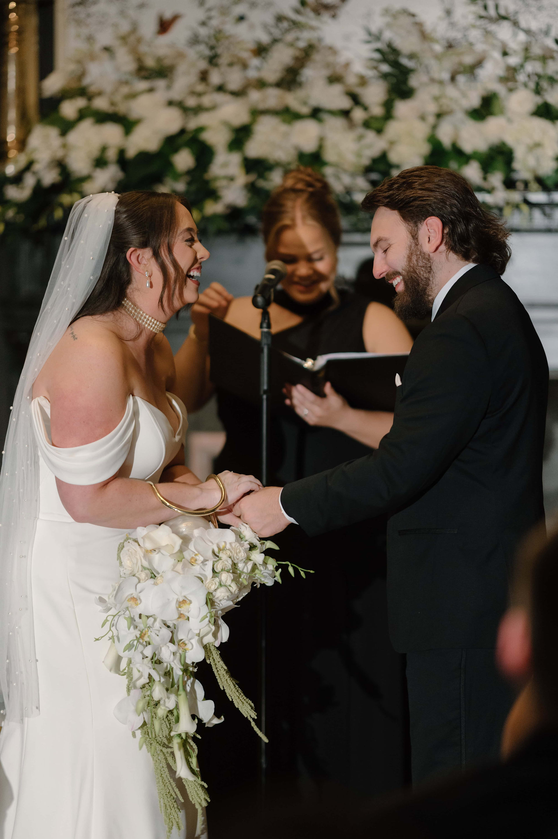 the madison club wedding ceremony butterfly room