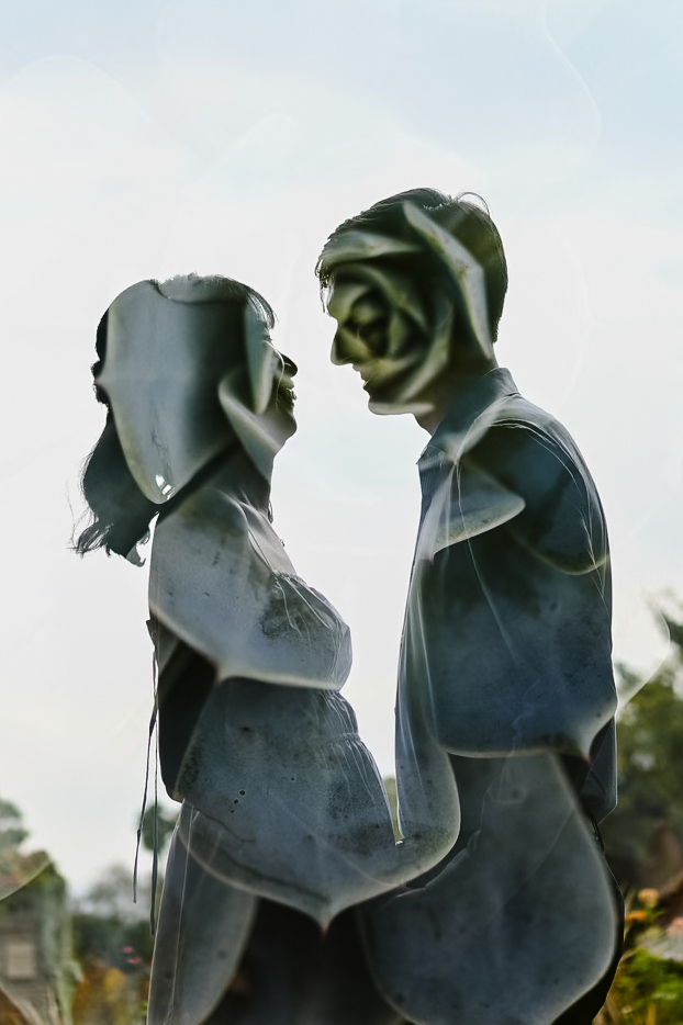 Olbrich Botanical Gardens Engagement Photos