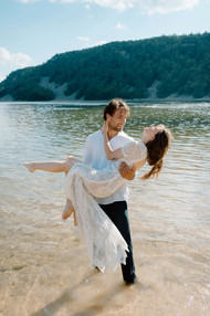 Devil's Lake Paddle Boarding Elopement