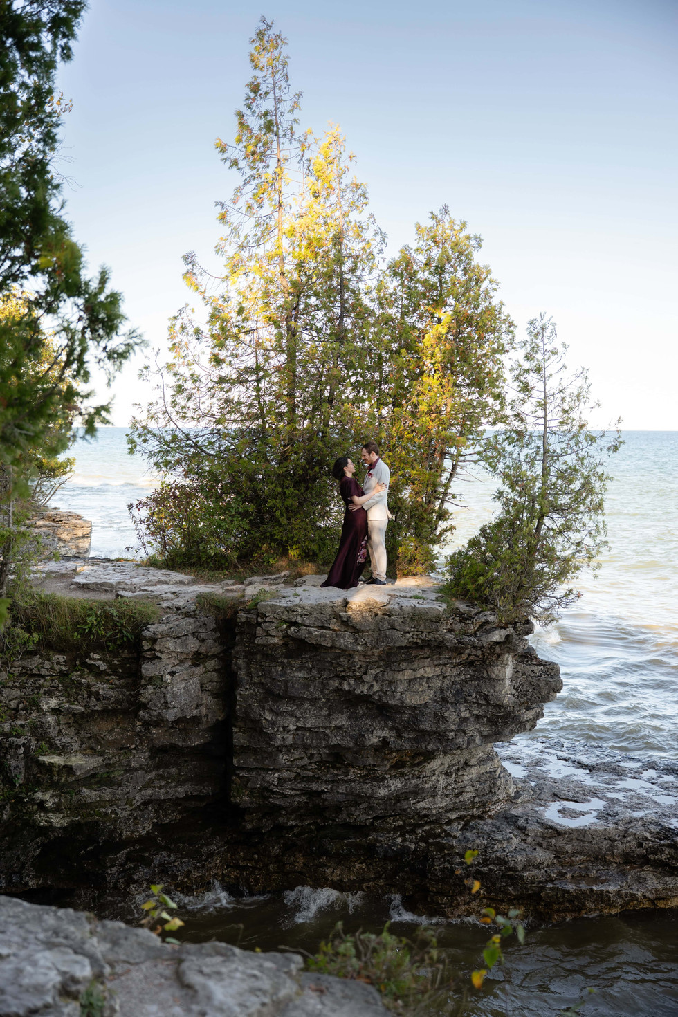 Cave Point County Park Elopement
