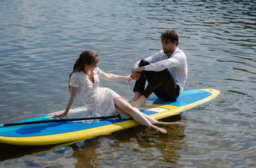 Devil's Lake Paddle Boarding Elopement