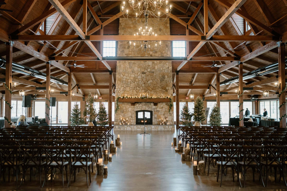 Pavilion at Orchard Ridge Wedding