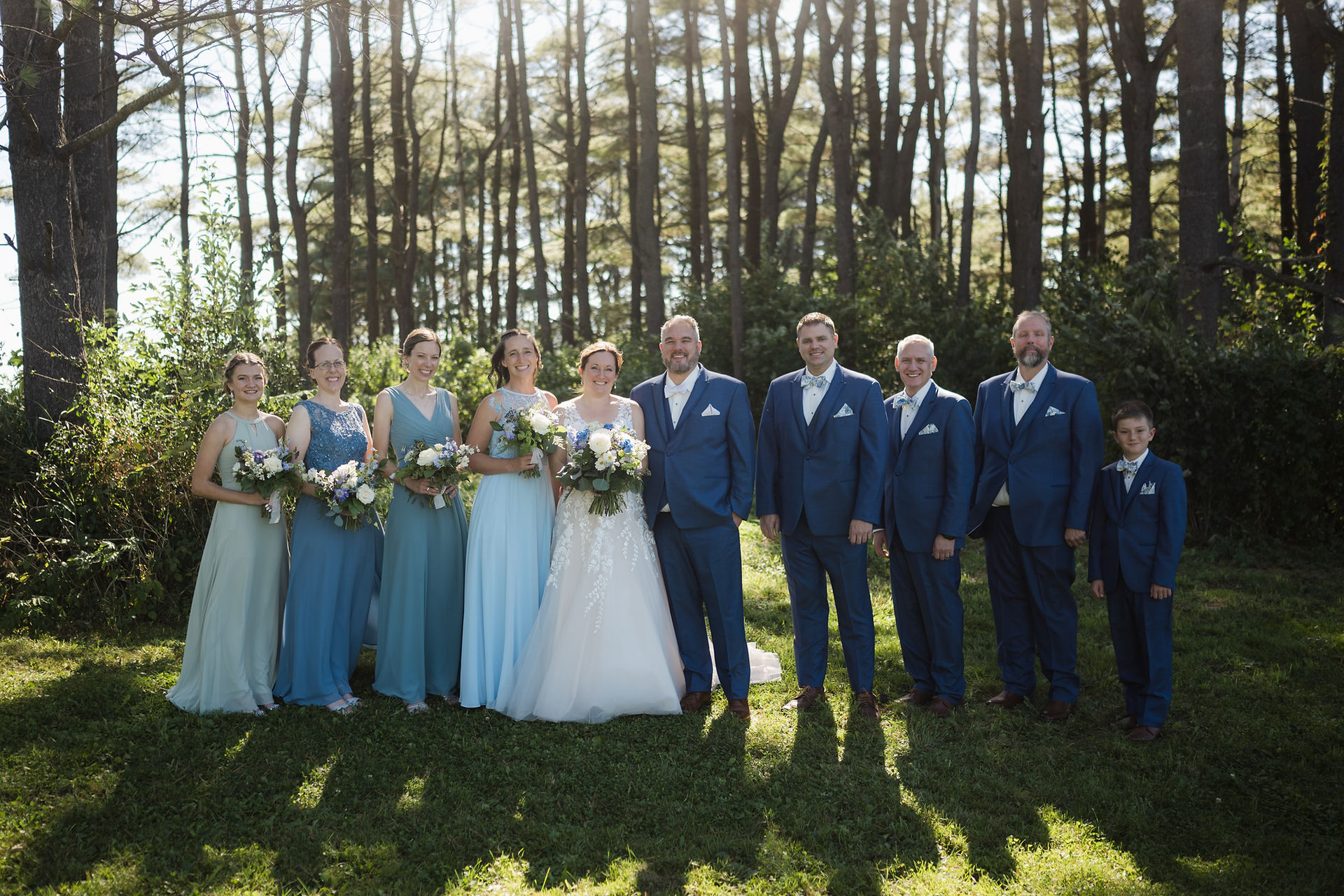 Summer Forest Wedding in Wisconsin