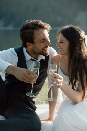 devils lake elopement picnic