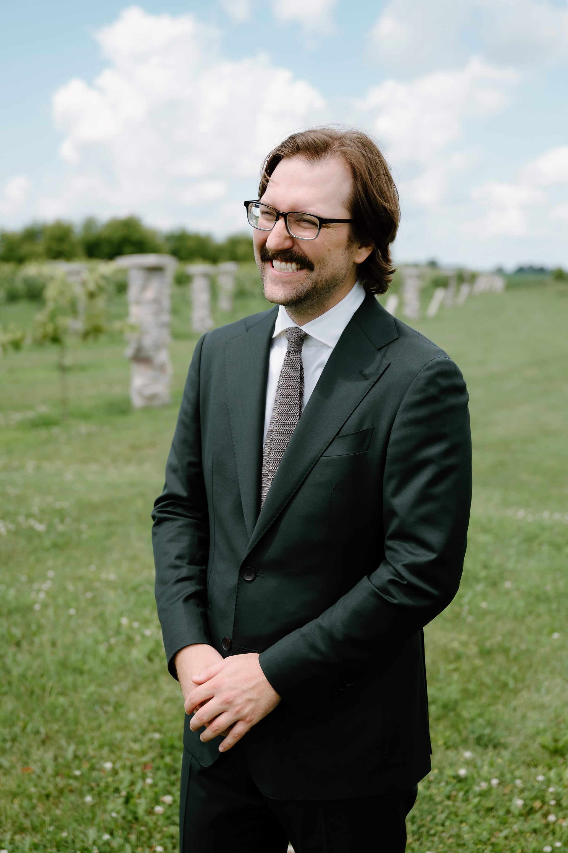 Castle vineyard wedding