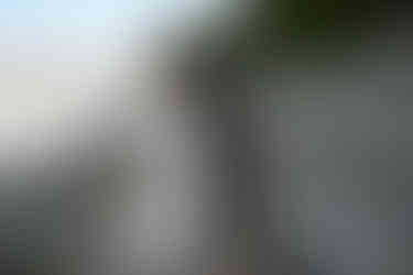 bride and groom on tumbled rocks trail devils lake