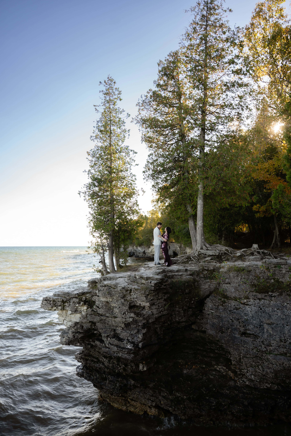 Cave Point County Park Elopement