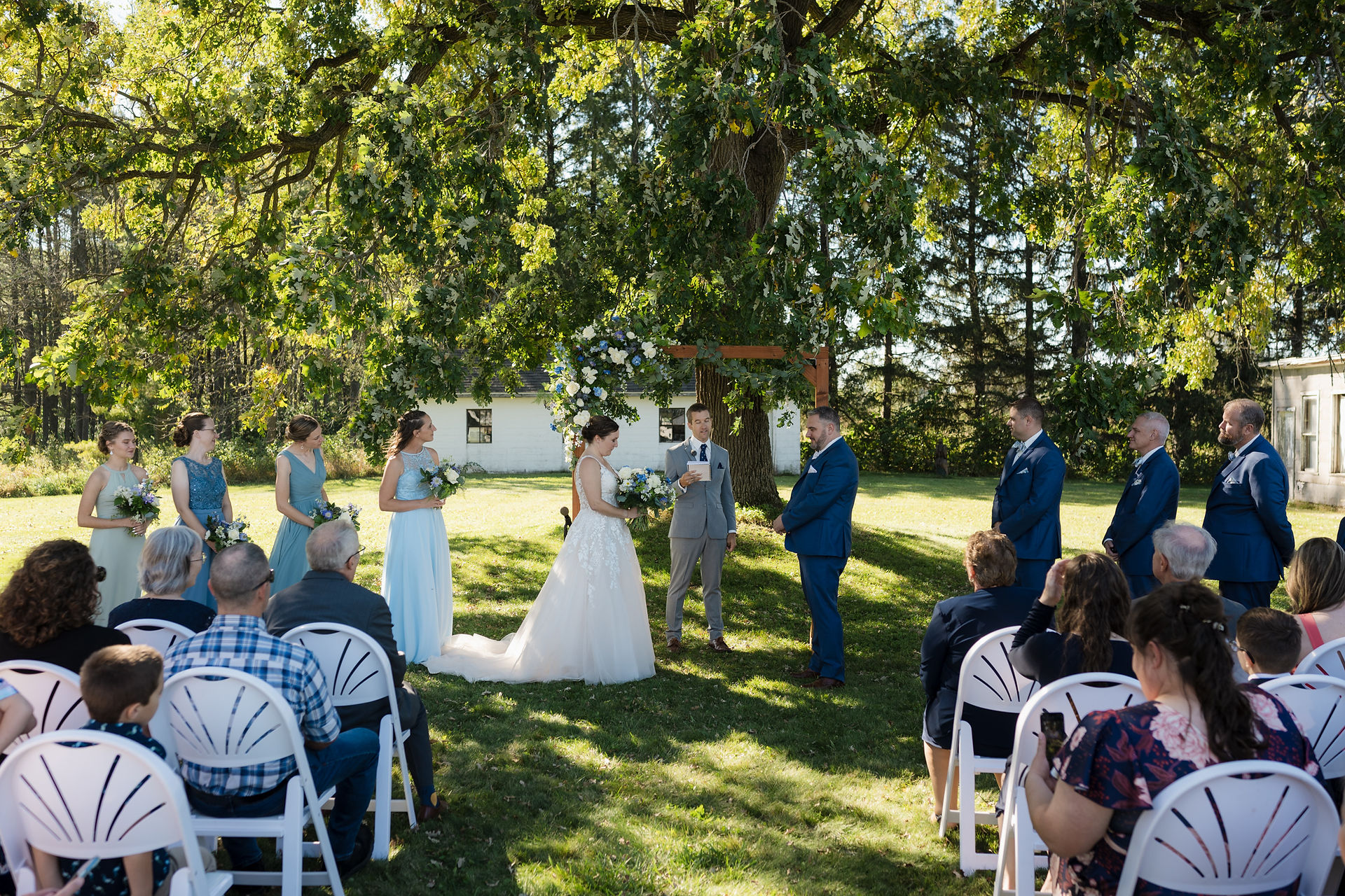 Summer Forest Wedding in Wisconsin