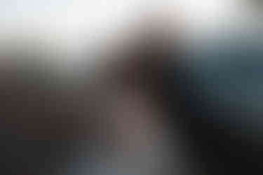 bride and groom at devils lake east bluff trail at sunset