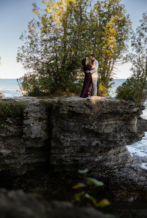 Cave Point County Park Elopement