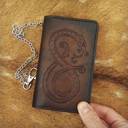 Norse Wyrm Long Wallet