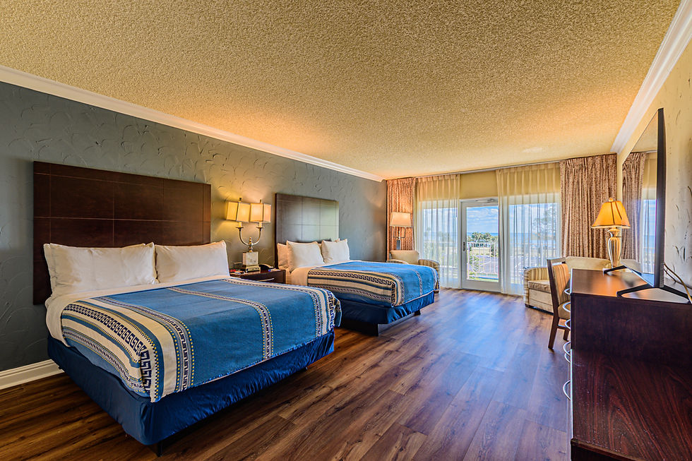 2 Queen Bed, With Balcony, Bay View