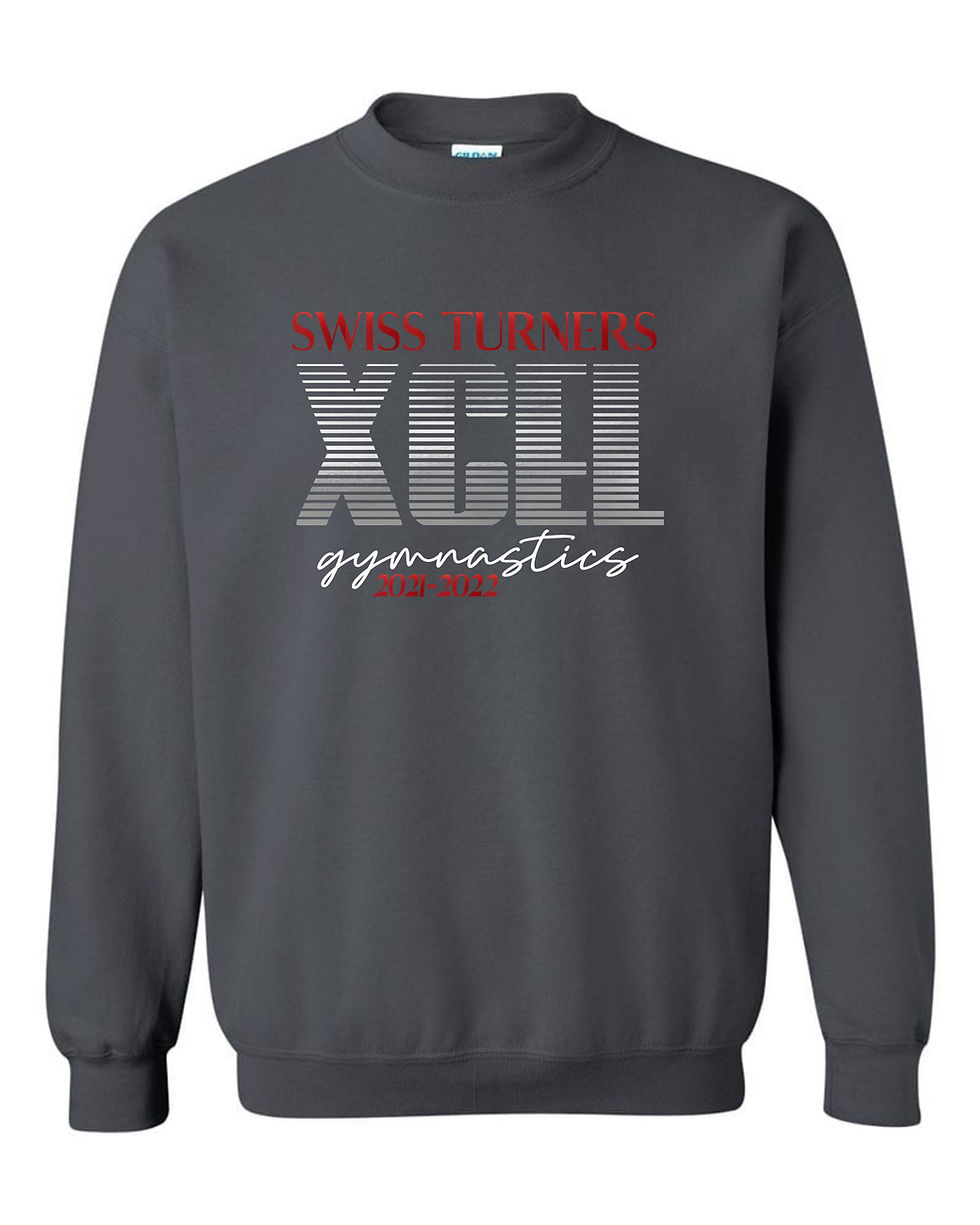 Thumbnail: Swiss Turners Xcel 2021 ~ Adult Crew Neck Sweatshirt