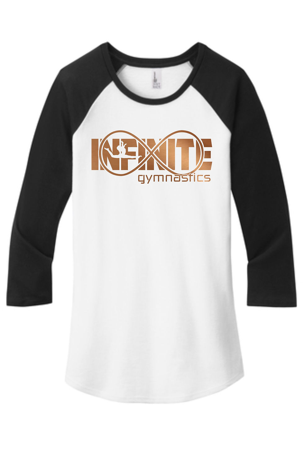 Thumbnail: Infinite Gymnastics ~ Women's Fit BB Tee - Design: IG Infinity~GIRL