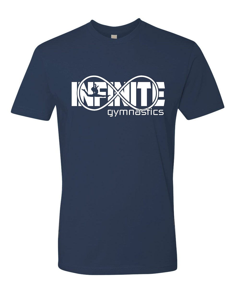 Thumbnail: Infinite Gymnastics ~ Adult Unisex T-Shirt - Design: IG Infinity~GIRL