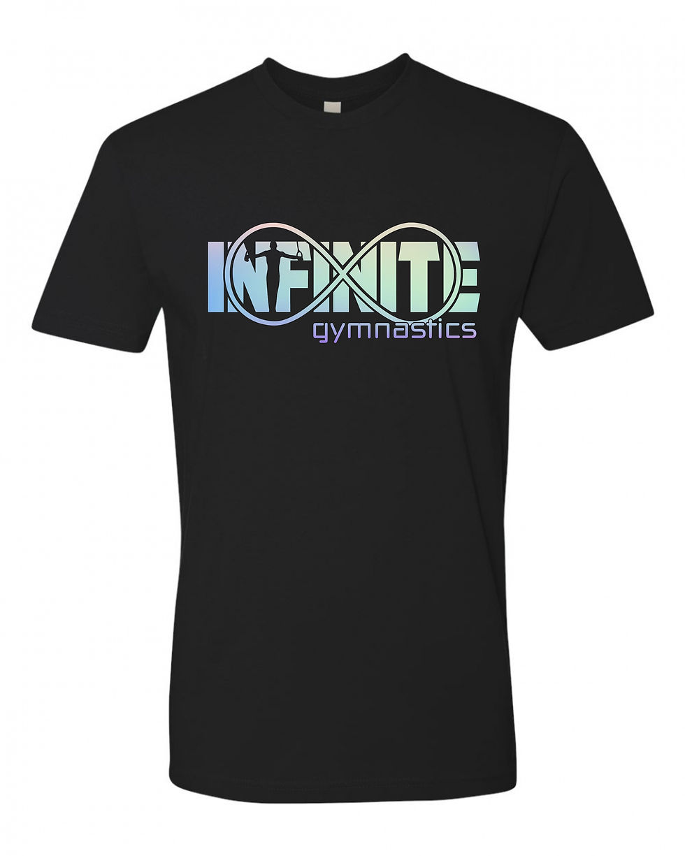 Thumbnail: Infinite Gymnastics ~ Adult Unisex T-Shirt - Design: IG Infinity~BOY