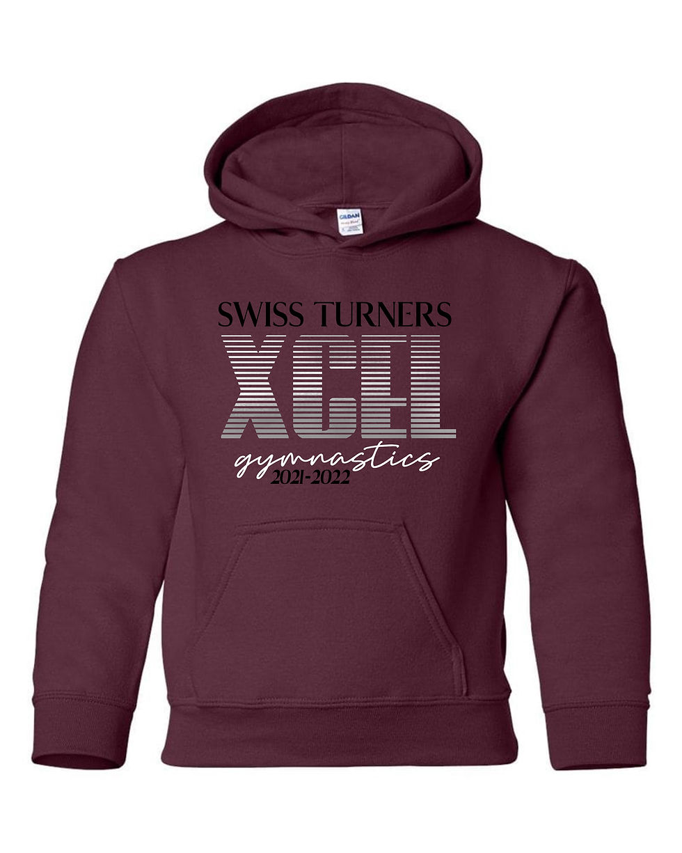 Thumbnail: Swiss Turners Xcel 2021 ~ Youth Hooded Sweatshirt