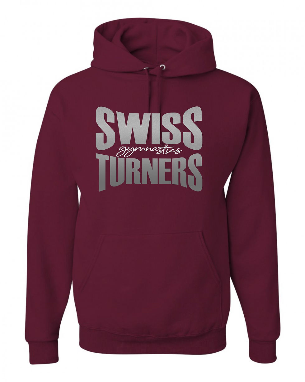 Thumbnail: Swiss Turners Gymnastics ~ Adult Unisex Hoodie ~ Design Name: Haetten Bend