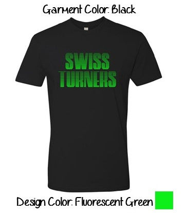 Thumbnail: Swiss Turners Gymnastics ~ Adult Unisex T-Shirt~ Design Name: Hostil Gradient