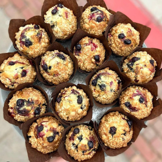 Mixed Berry Muffins