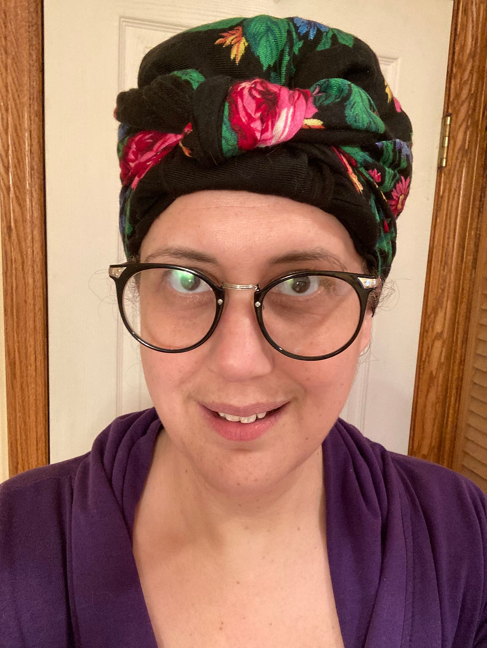 Head wraps, aka how to wear your sleep bonnet in public without anyone knowing...