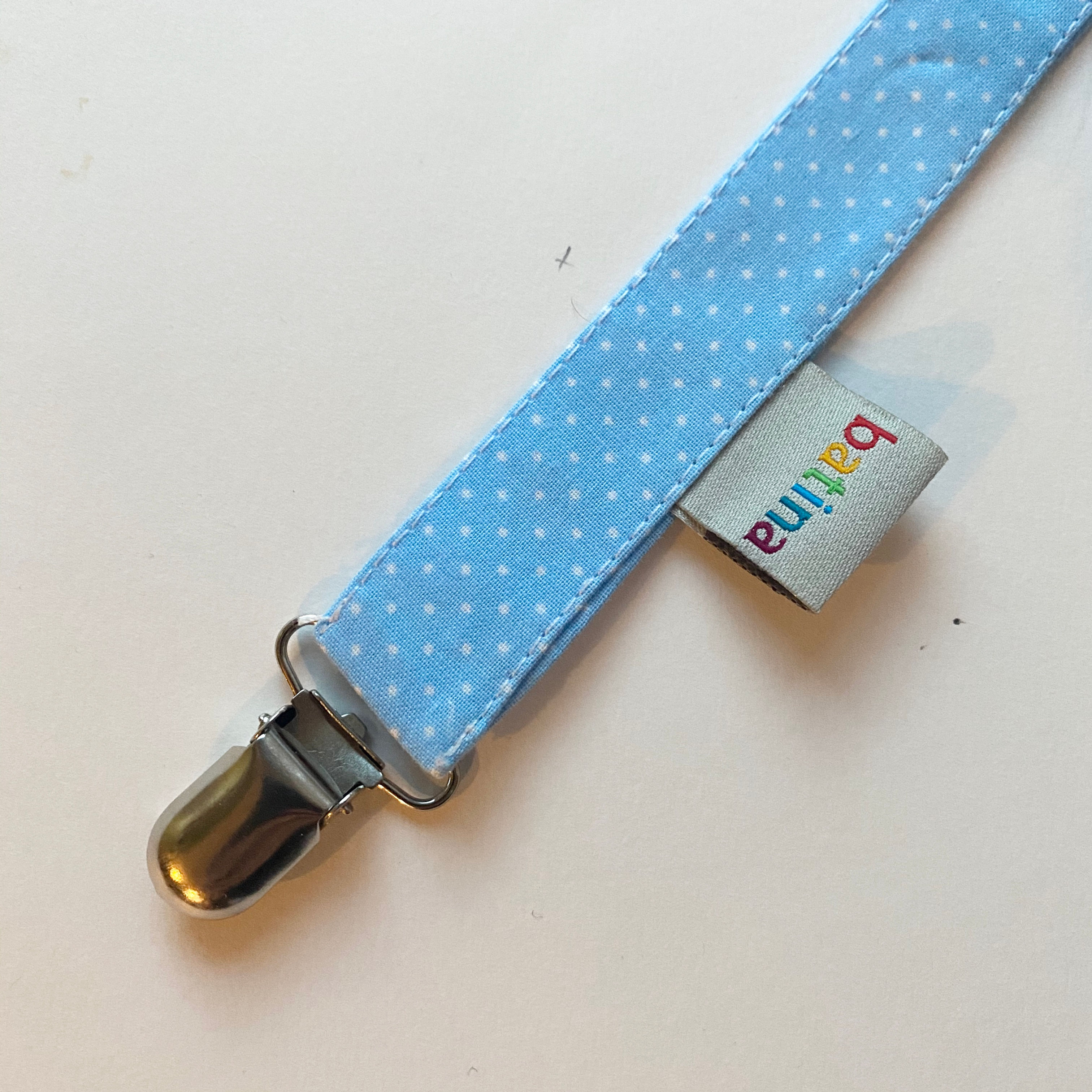 SCHNULLERBAND BLAU GEPUNKTET