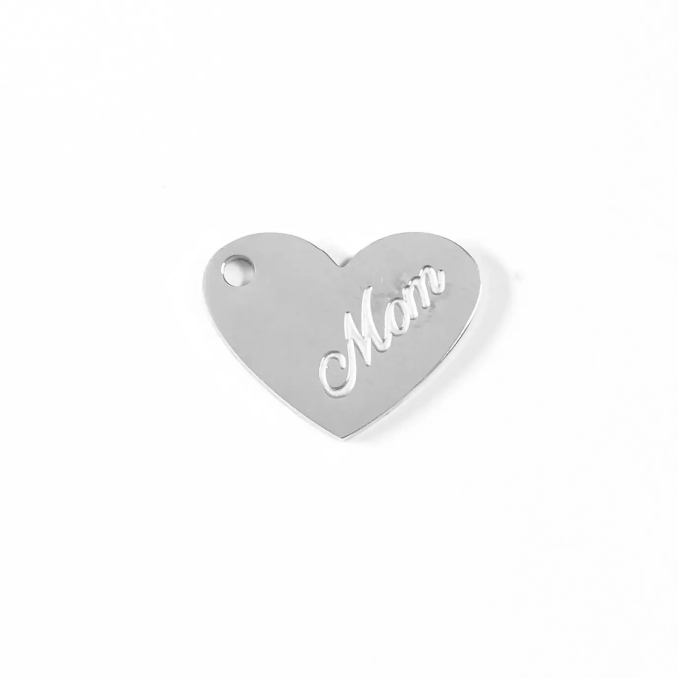 Mom Heart Charm
