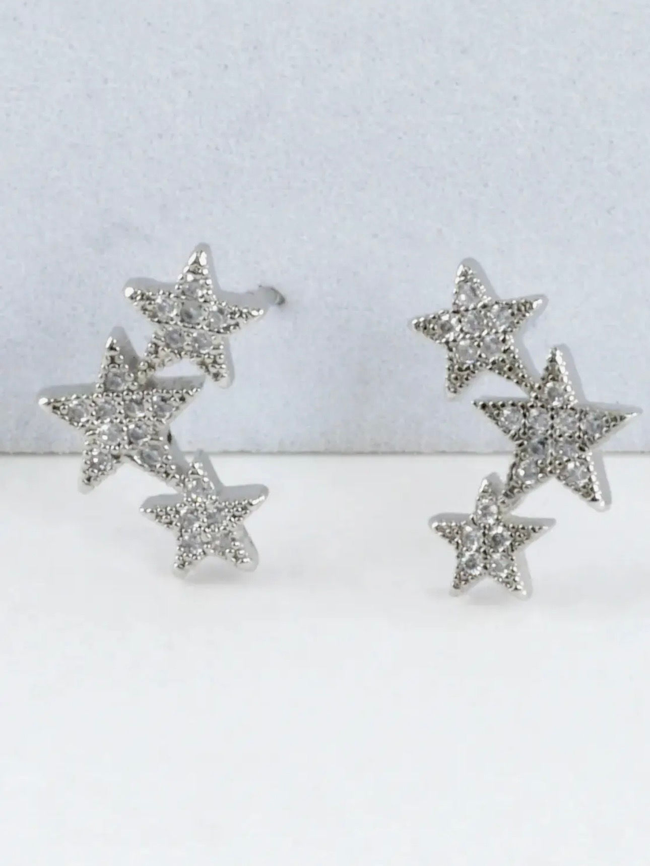 Zyra Star Cluster Stud Earrings